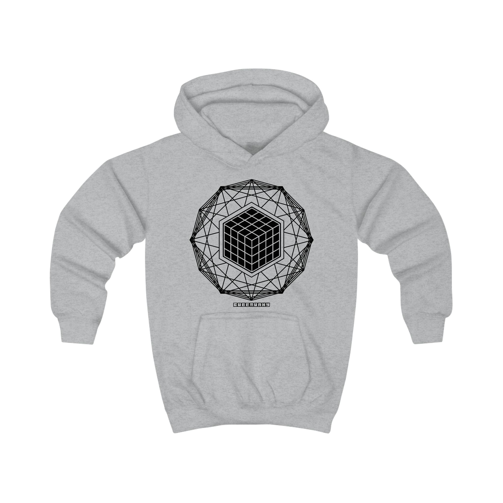 Cubemunky GEO [WAVE II] 4x4 Cubing Hoodie - UNISEX YOUTH