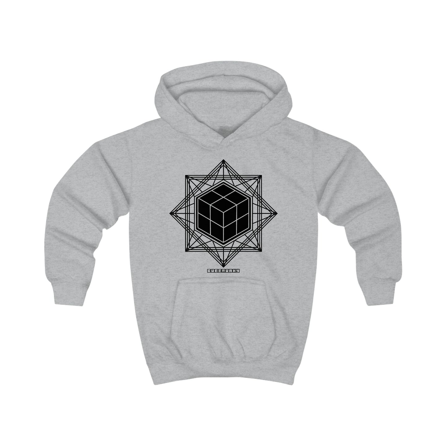 Cubemunky GEO [WAVE II] 2x2 Cubing Hoodie - UNISEX YOUTH