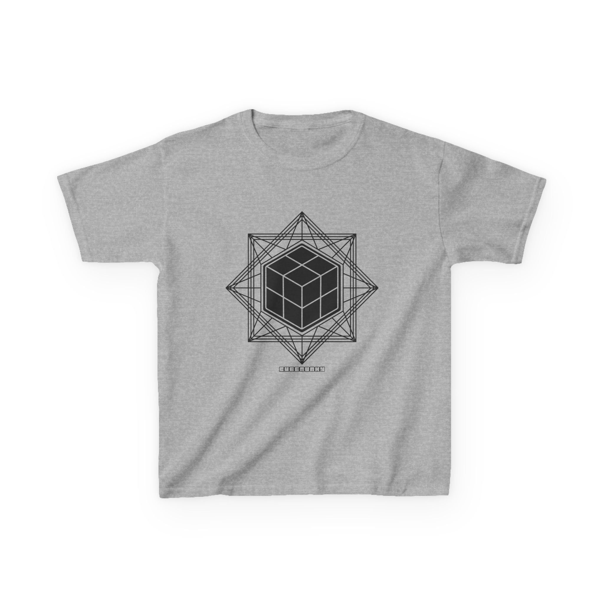 Cubemunky GEO [WAVE II] 2x2 Cubing T-shirt - UNISEX YOUTH