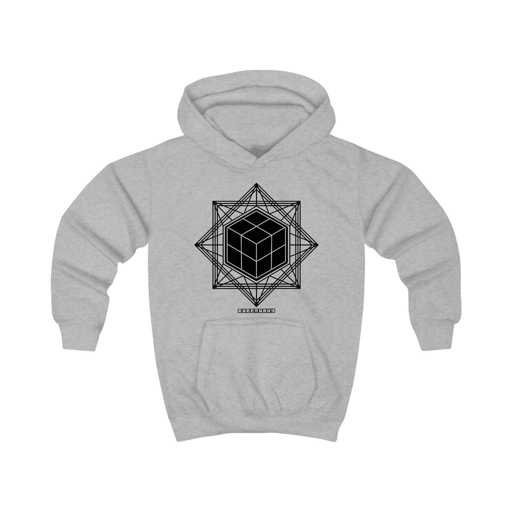 Cubemunky GEO [WAVE II] 2x2 Cubing Hoodie - UNISEX YOUTH