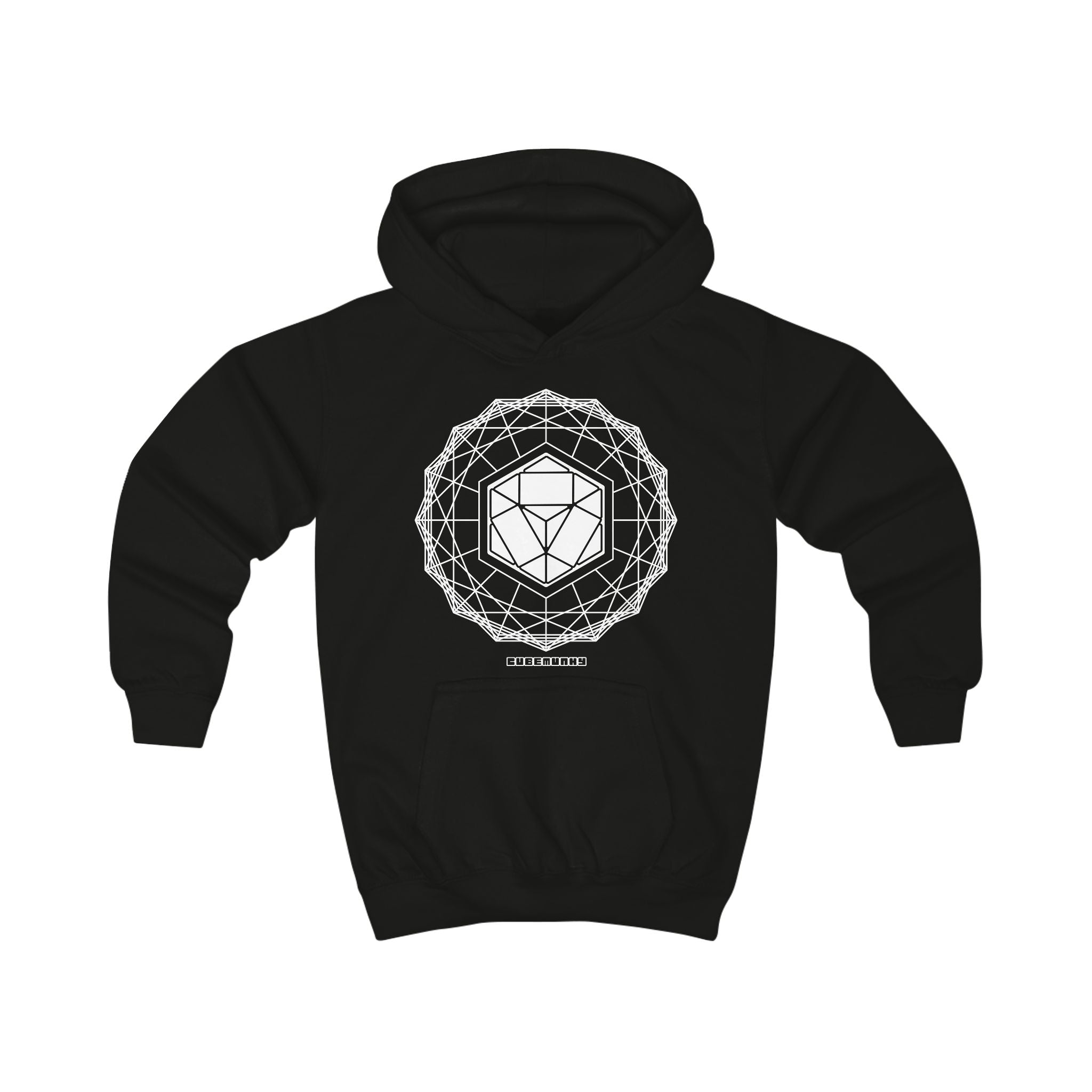 Cubemunky GEO [WAVE II] Skewb Cubing Hoodie - UNISEX YOUTH