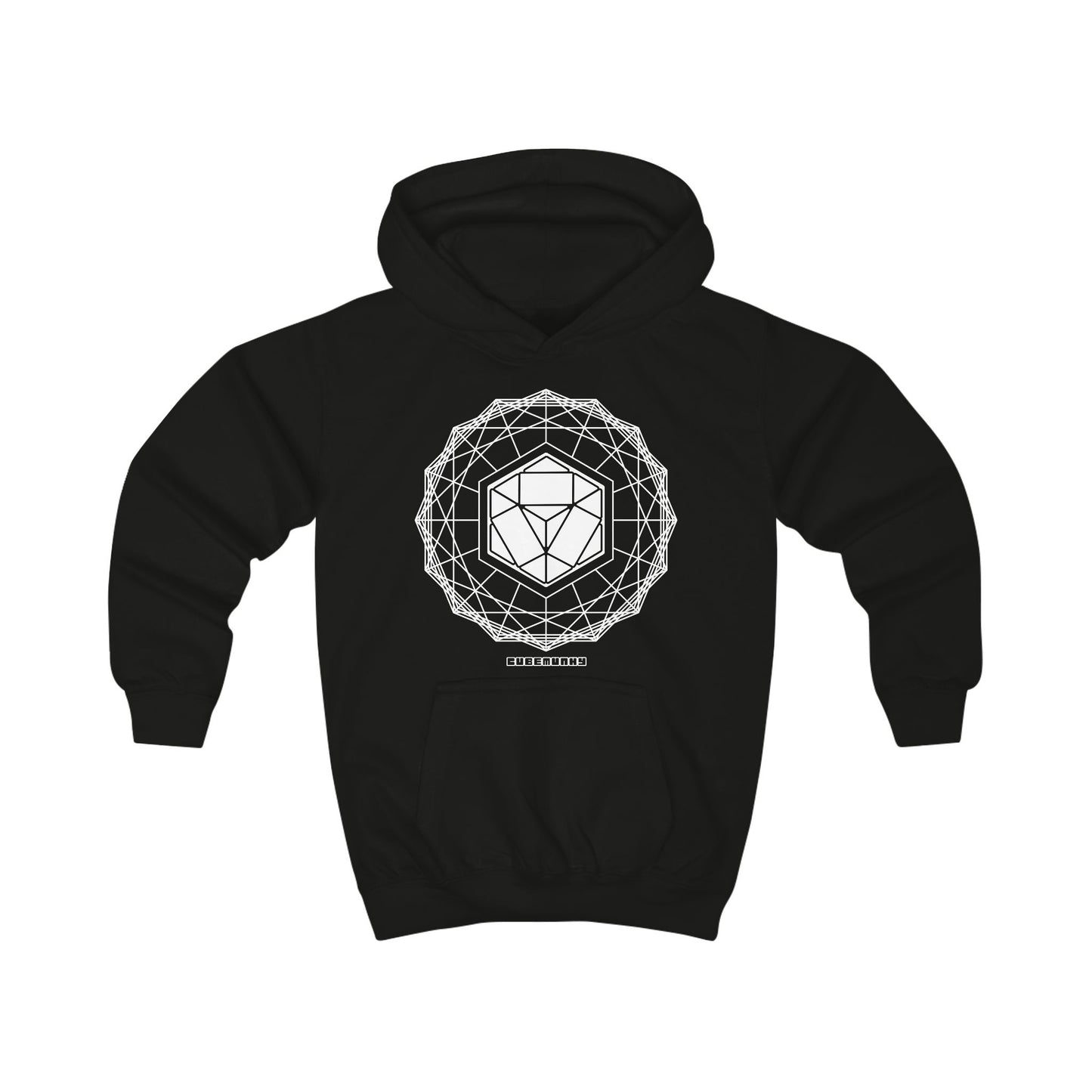 Cubemunky GEO [WAVE II] Skewb Cubing Hoodie - UNISEX YOUTH