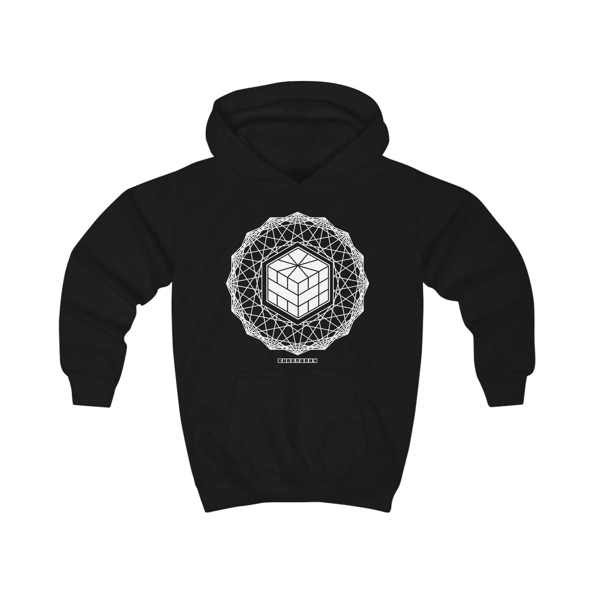 Cubemunky GEO [WAVE II] Square-1 Cubing Hoodie - UNISEX YOUTH
