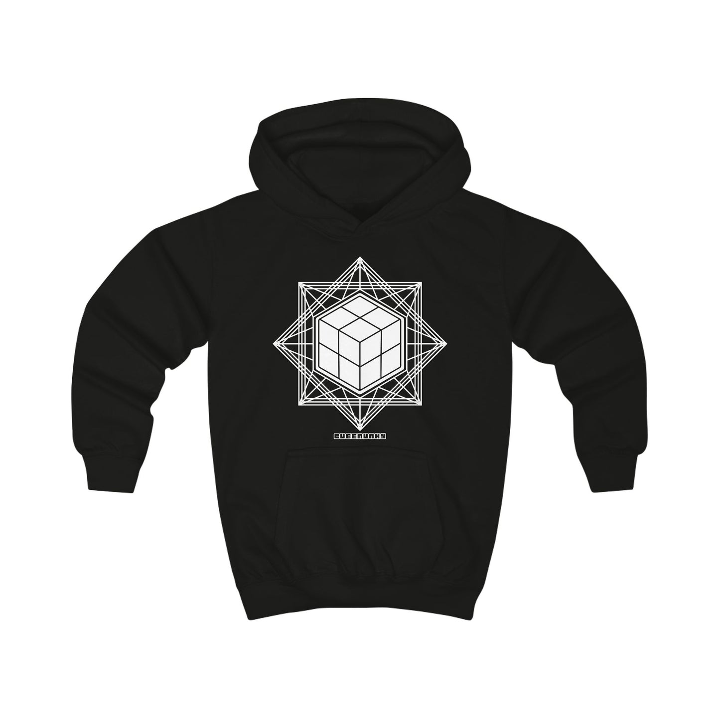 Cubemunky GEO [WAVE II] 2x2 Cubing Hoodie - UNISEX YOUTH