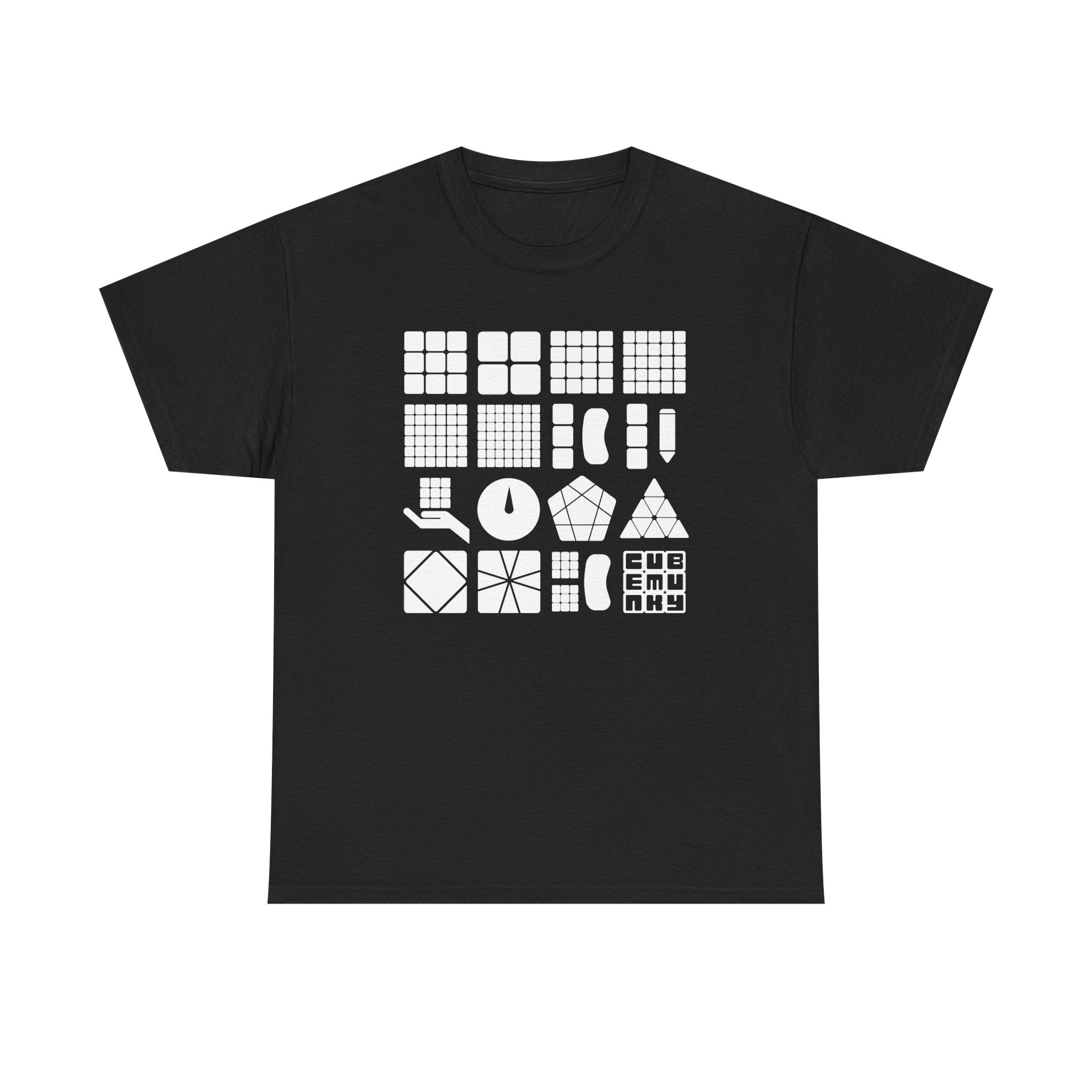 Cubemunky WCA Icons Cubing T-shirt - UNISEX ADULT