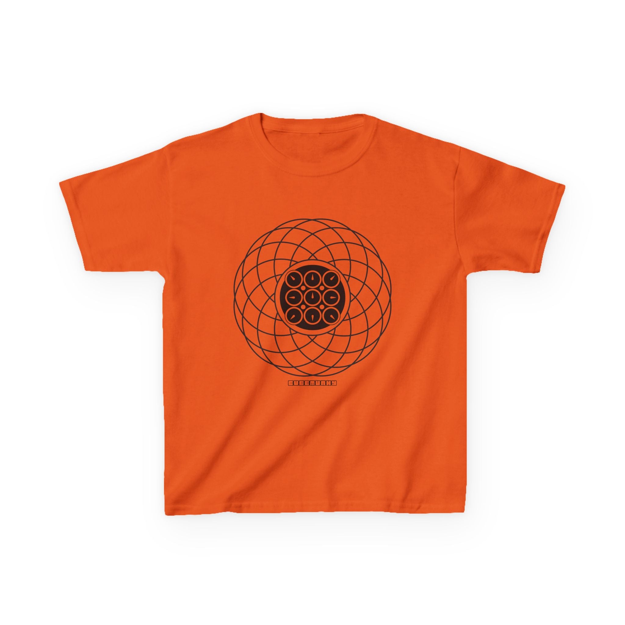 Cubemunky GEO [WAVE II] Clock Cubing T-shirt - UNISEX ADULT