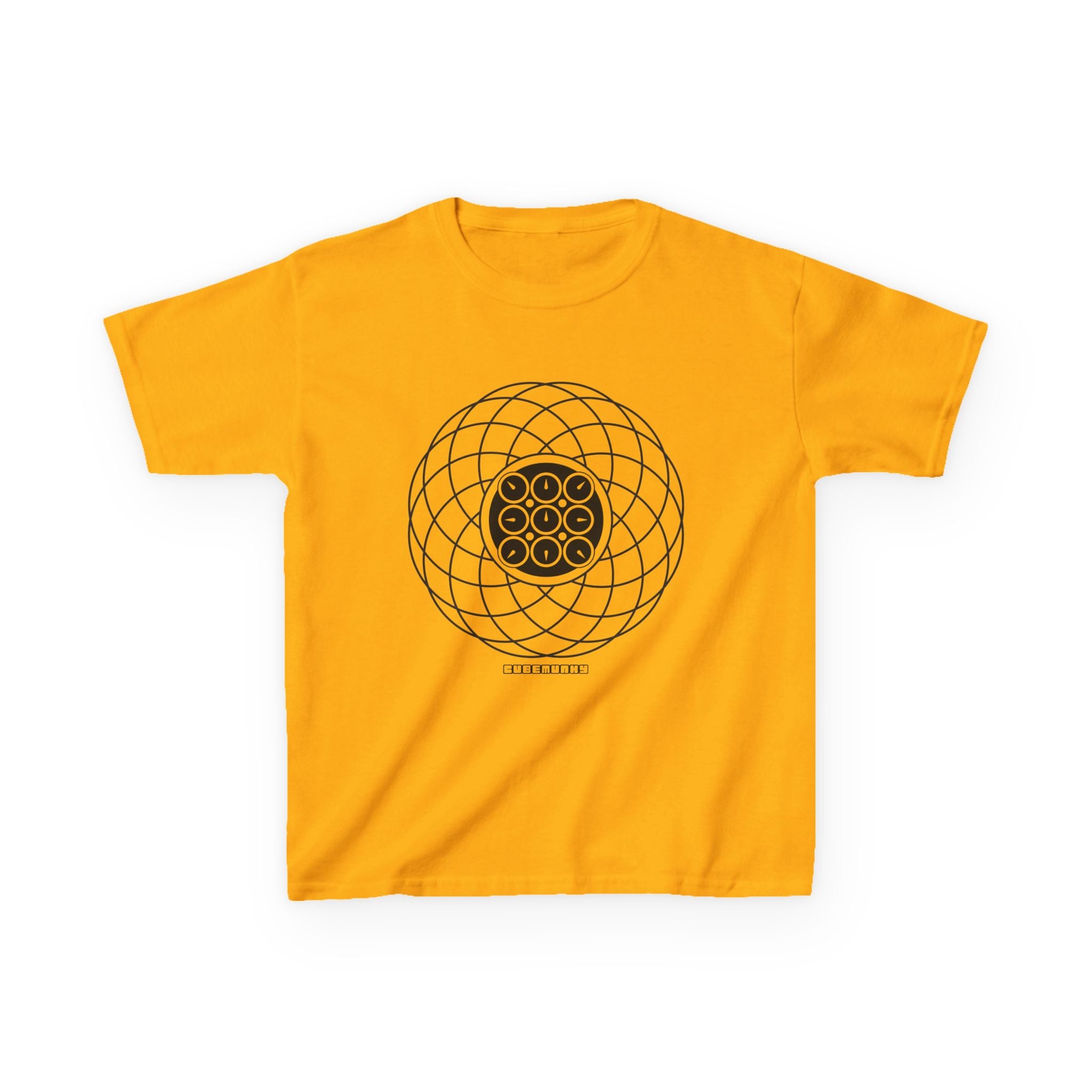 Cubemunky GEO [WAVE II] Clock Cubing T-shirt - UNISEX ADULT