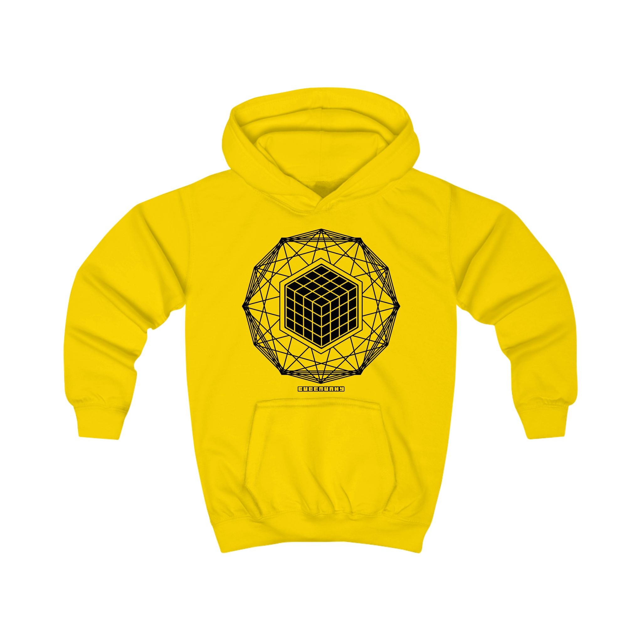 Cubemunky GEO [WAVE II] 4x4 Cubing Hoodie - UNISEX YOUTH