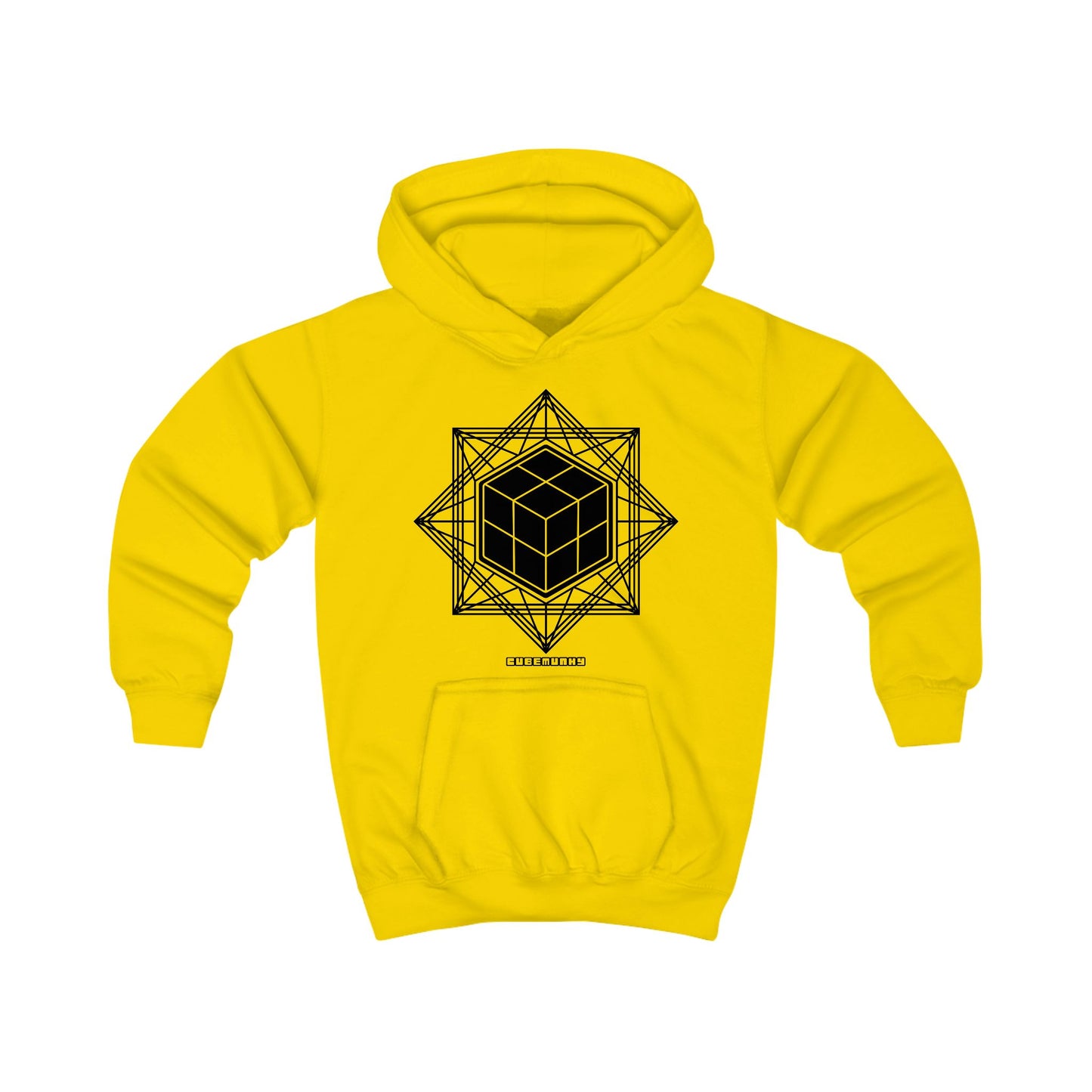 Cubemunky GEO [WAVE II] 2x2 Cubing Hoodie - UNISEX YOUTH
