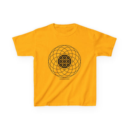 Cubemunky GEO [WAVE II] Clock Cubing T-shirt - UNISEX YOUTH