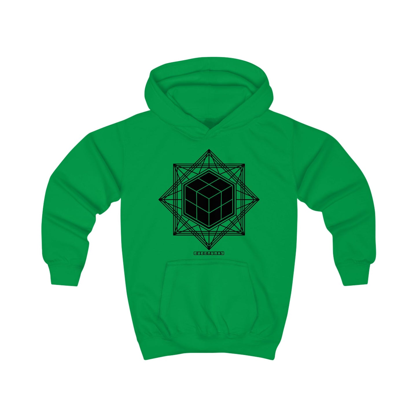 Cubemunky GEO [WAVE II] 2x2 Cubing Hoodie - UNISEX YOUTH