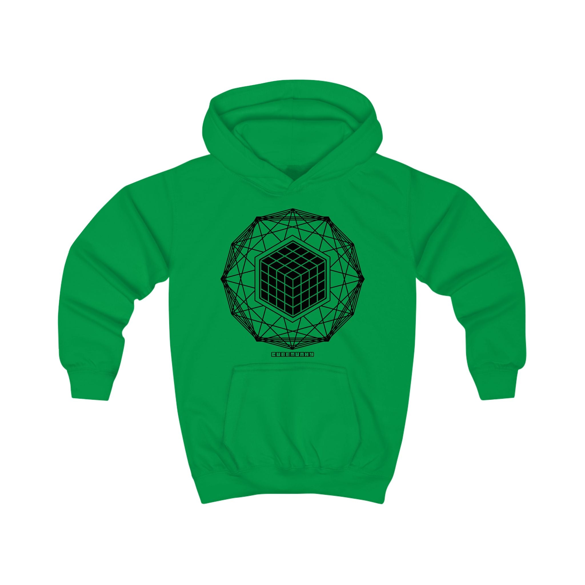 Cubemunky GEO [WAVE II] 4x4 Cubing Hoodie - UNISEX YOUTH