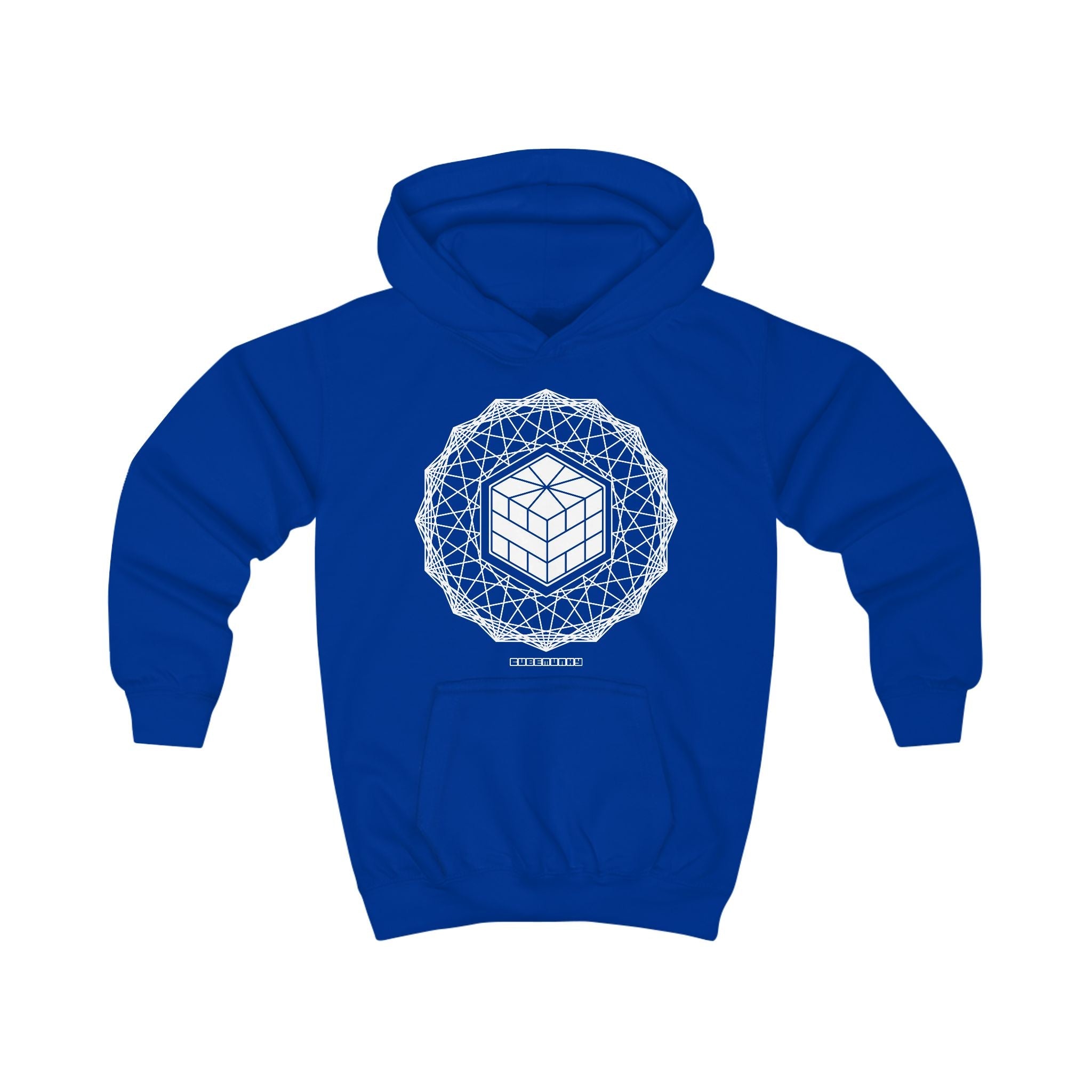 Cubemunky GEO [WAVE II] Square-1 Cubing Hoodie - UNISEX YOUTH