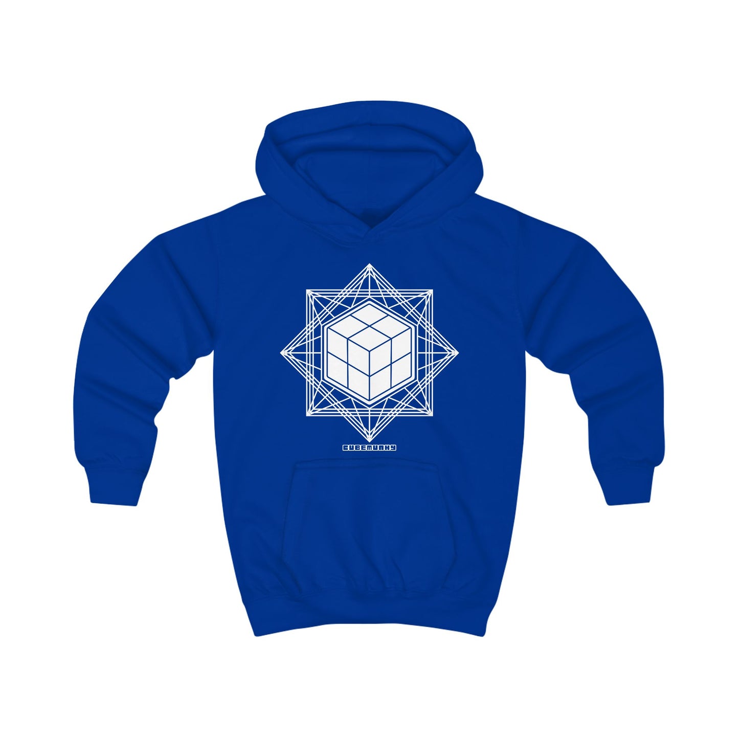 Cubemunky GEO [WAVE II] 2x2 Cubing Hoodie - UNISEX YOUTH